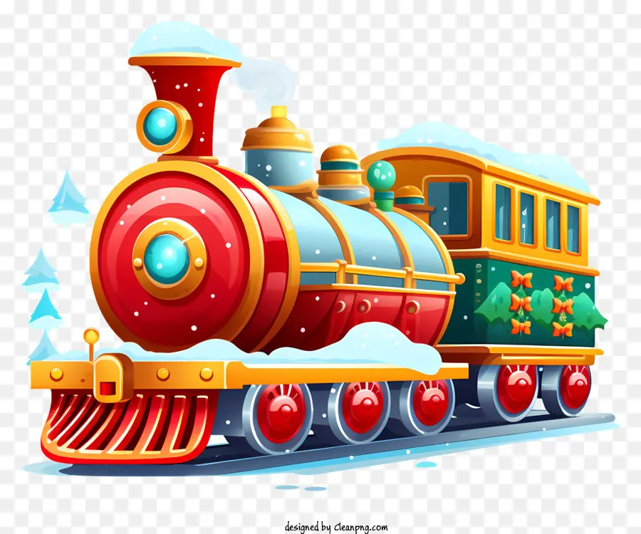 Tren De Navidad，Día Festivo PNG