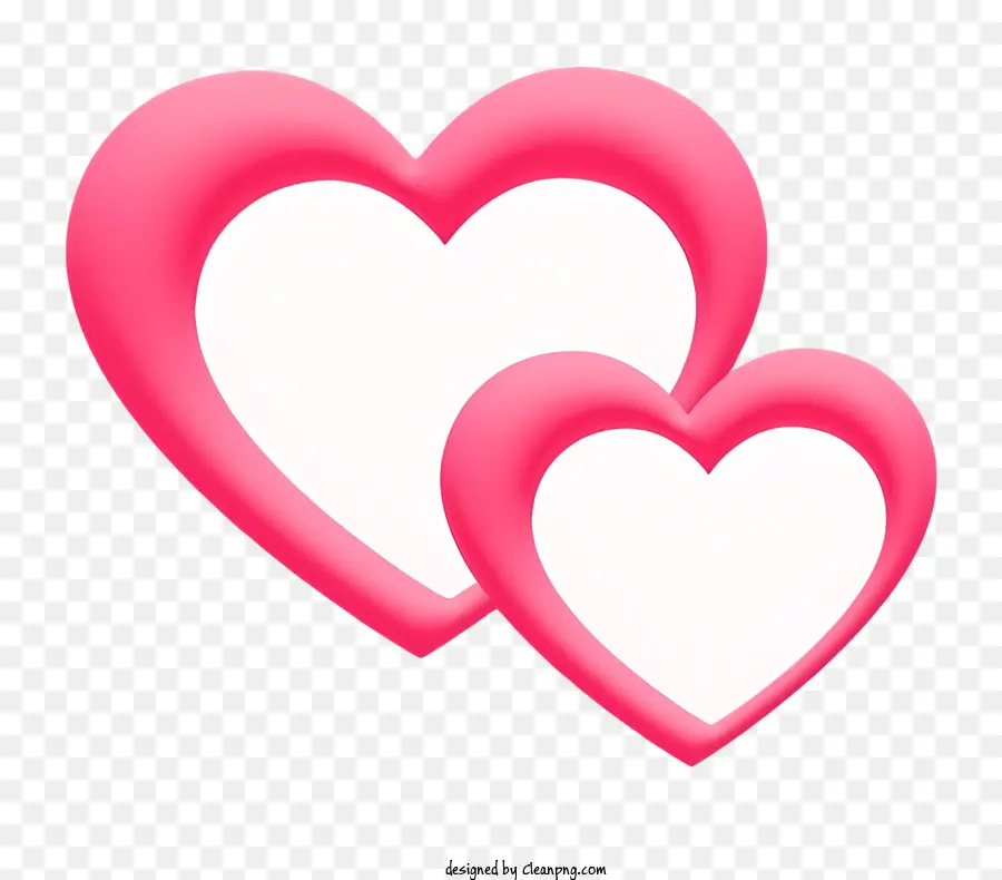 Corazones Pink，El Amor PNG