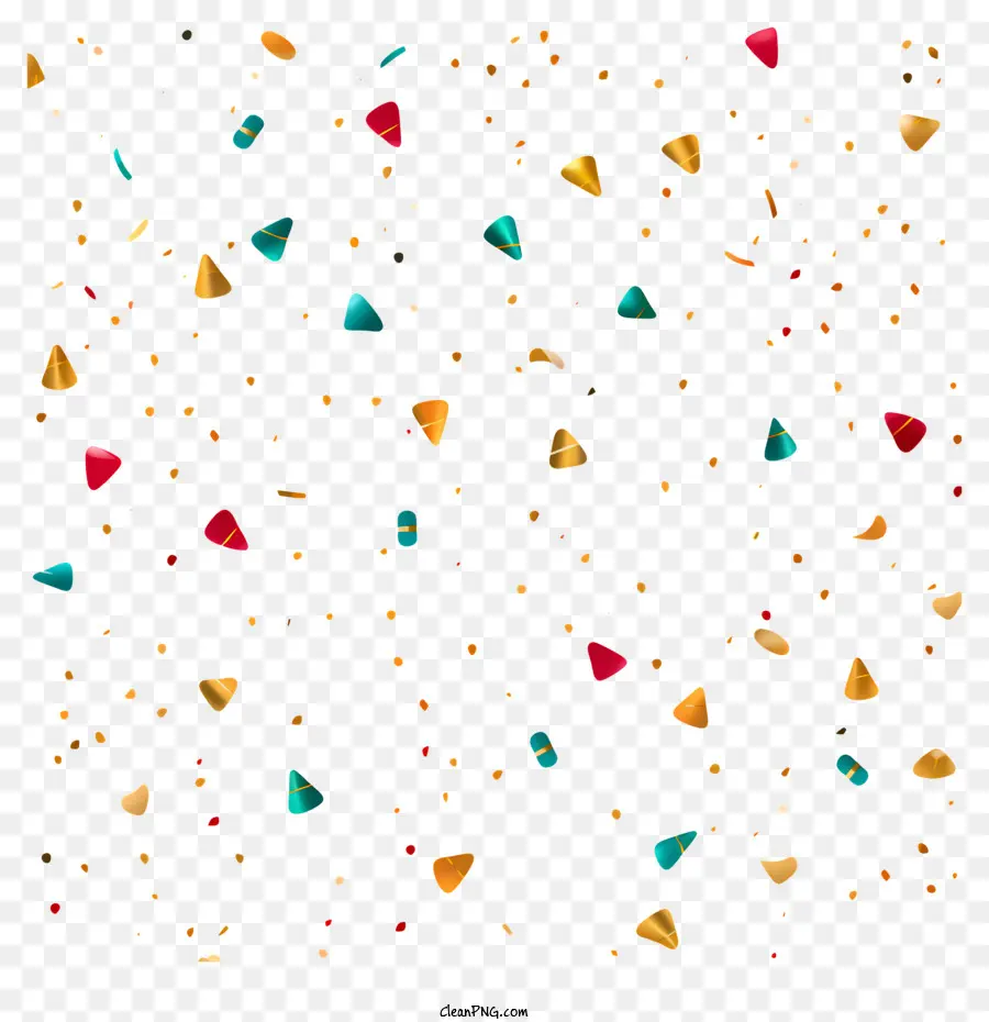 Confites，Confeti De Colores PNG