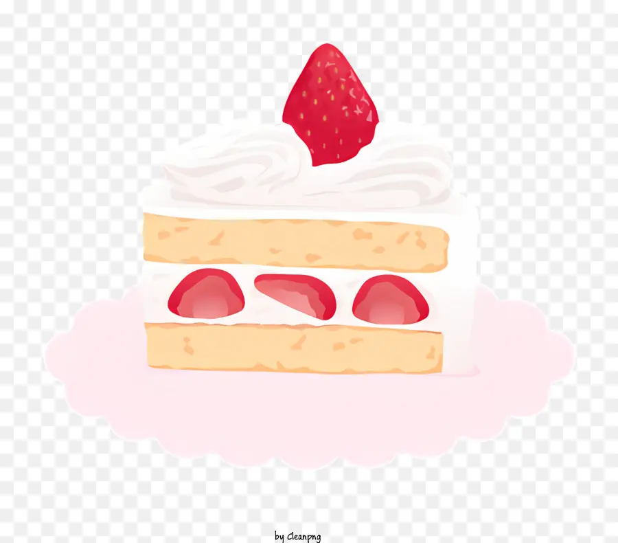 Pastel，Tarta De Fresas PNG