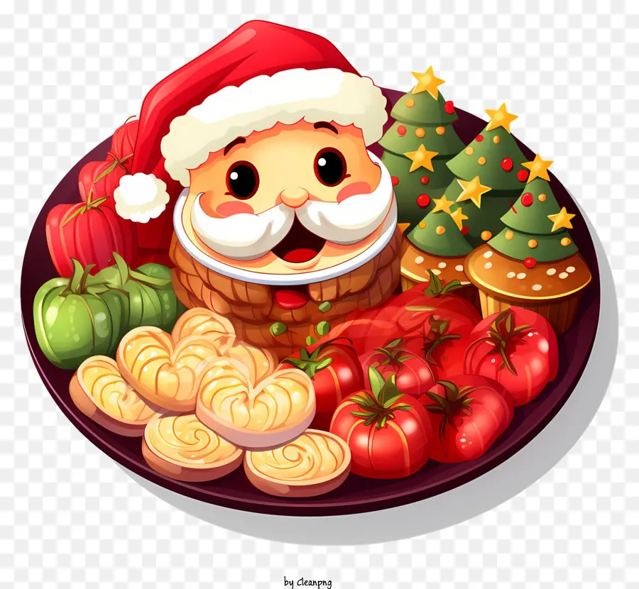 Santa Claus，Placa PNG