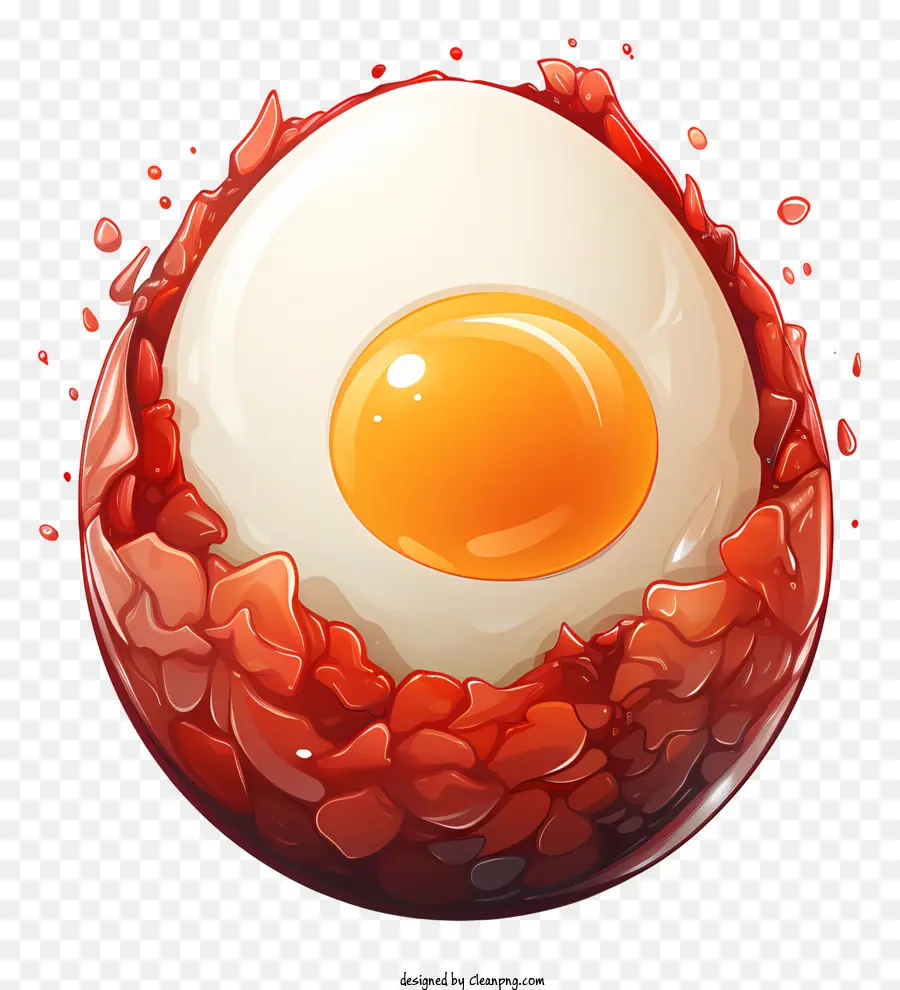 Huevo，Agrietado Huevo PNG