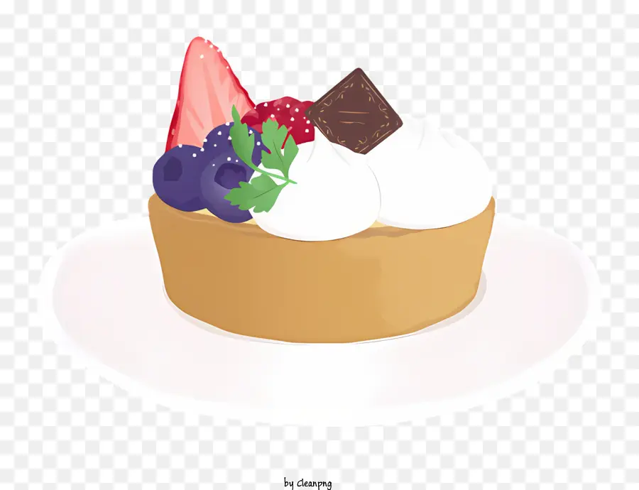 Pastel De Chocolate，Tarta De Frutas PNG