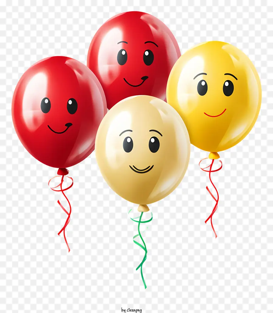 Globos，Globos Sonrientes PNG