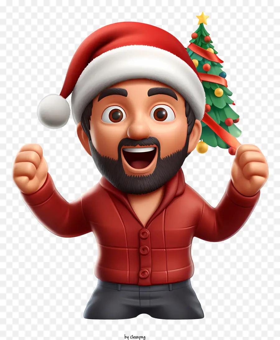 Papá Noel，Personaje Navideño PNG