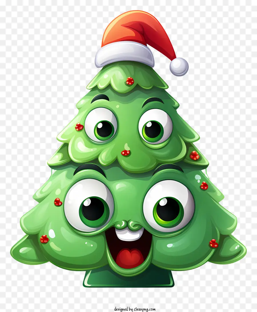 Dibujos Animados De árboles De Navidad，Verde árbol De Navidad PNG