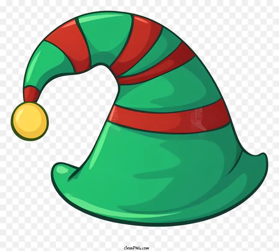 Sombrero De Navidad，Sombrero De Rayas PNG