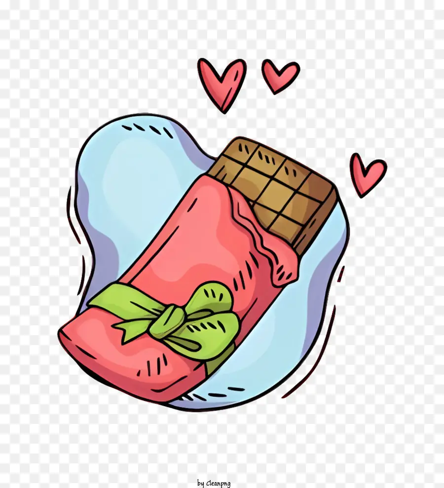 Valentine，Barra De Chocolate PNG