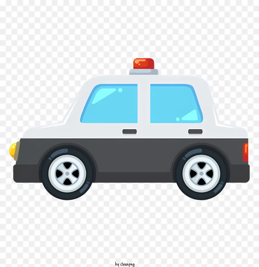 El Coche De La Policía，Coche Blanco PNG