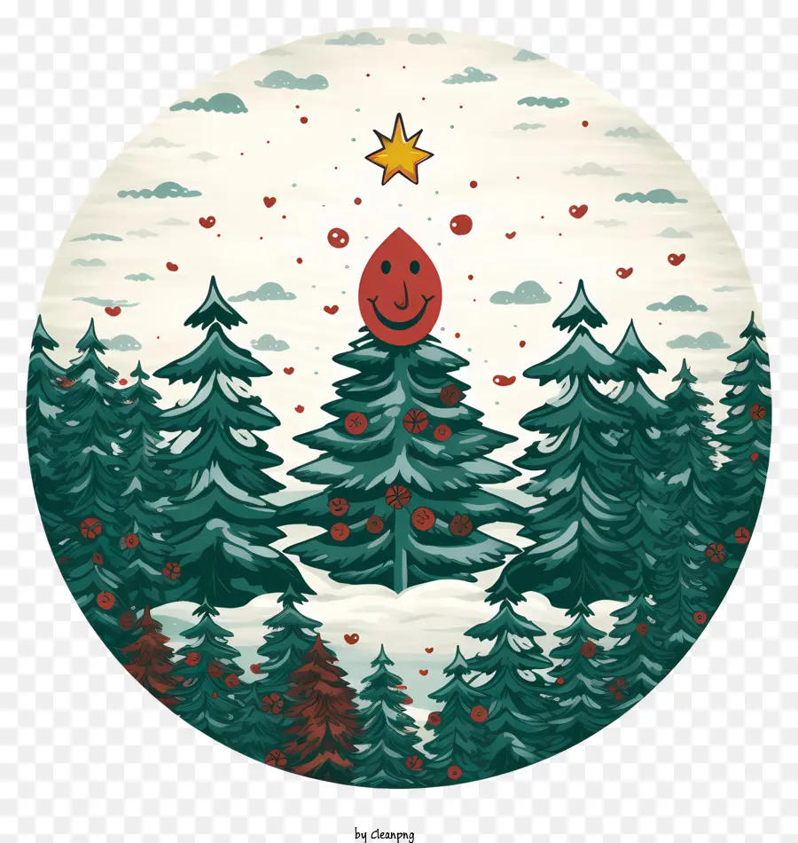 Elementos De La Navidad，árbol De Navidad PNG