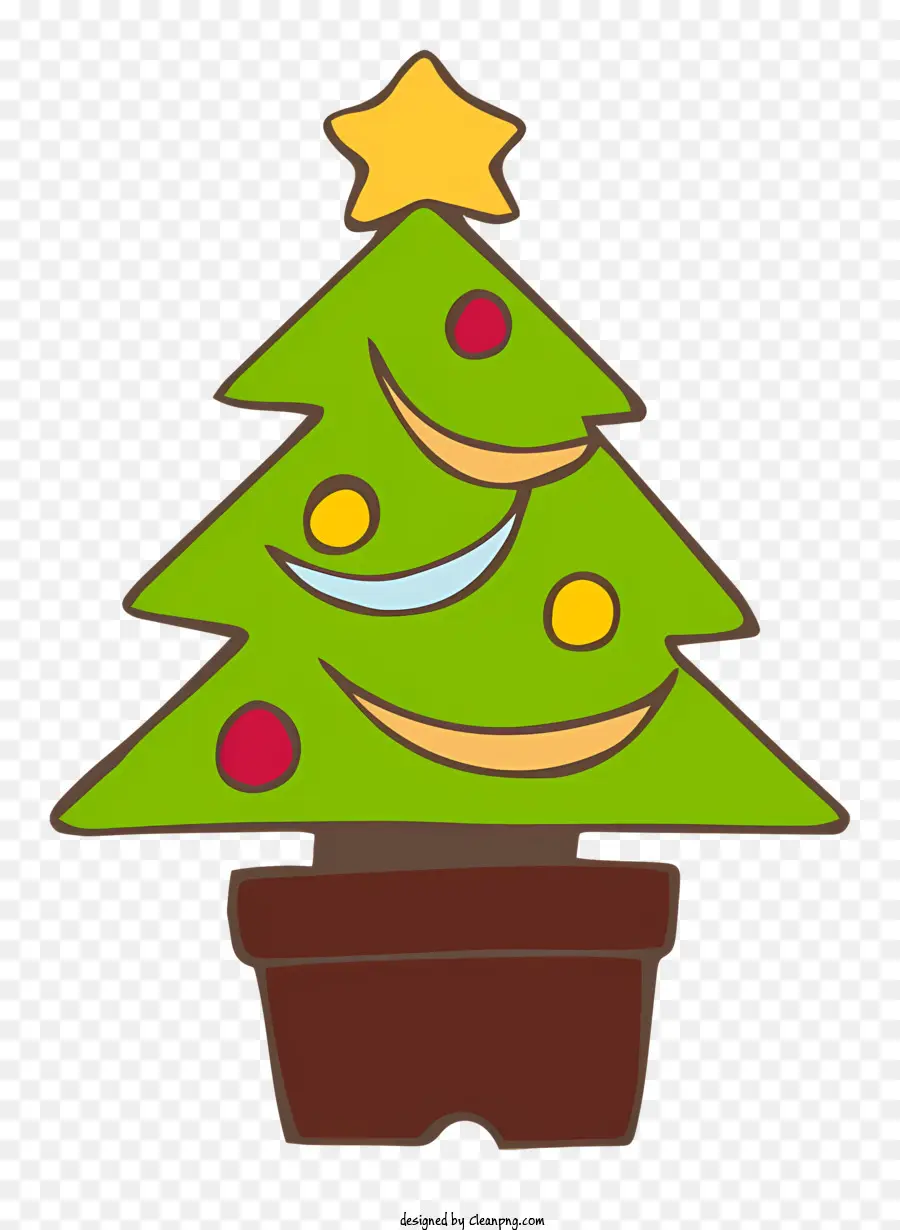 La Historieta，árbol De Navidad PNG