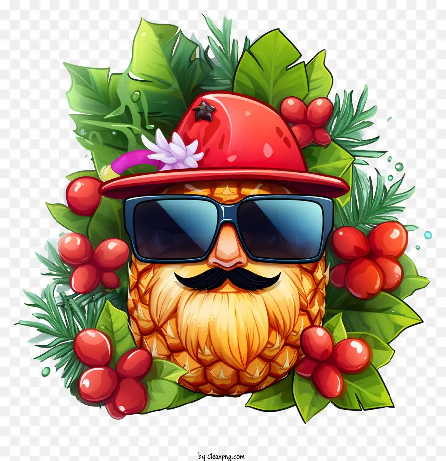 Elementos De La Navidad，El Hombre En Red Hat PNG