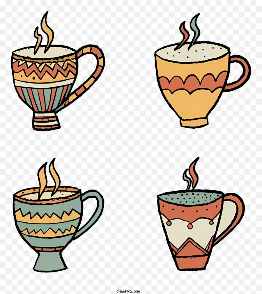 Dibujos Animados，Tazas PNG