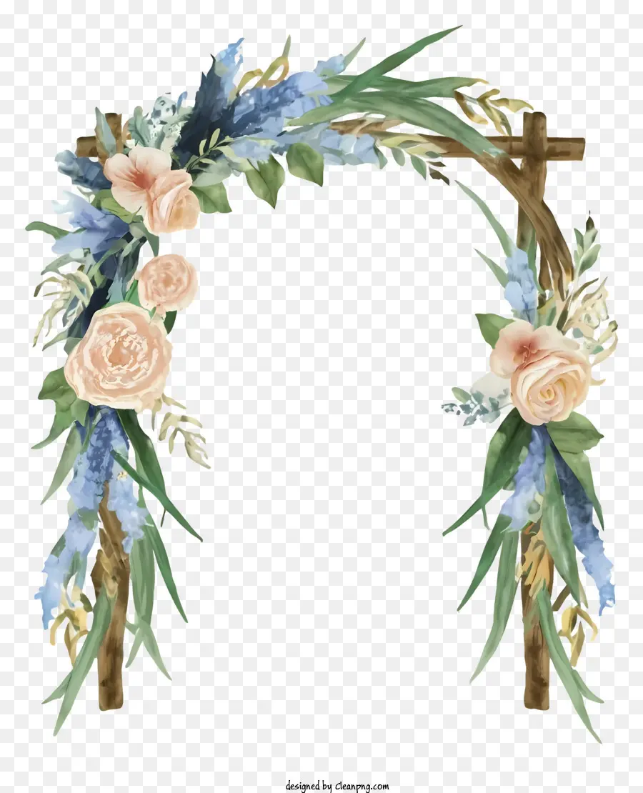 La Historieta，Arco De Arco Floral PNG