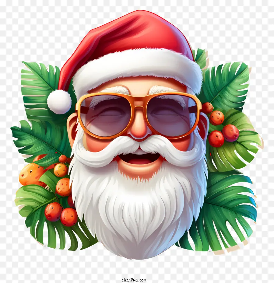 Elementos Navideños，Papá Noel PNG