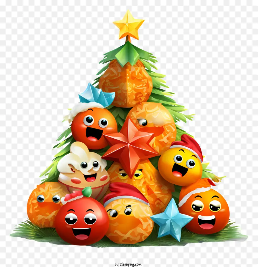 Emoji，La Navidad Tropical PNG