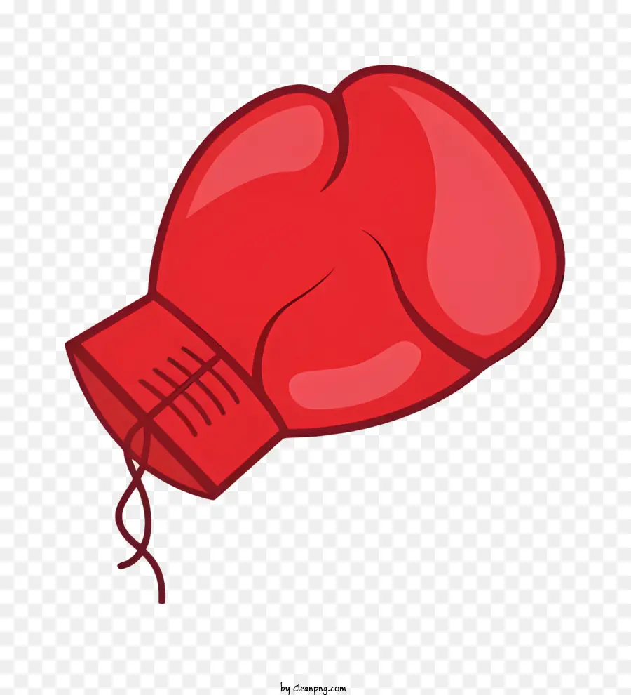 Dibujos Animados De Guantes De Boxeo，Guante De Boxeo Rojo PNG