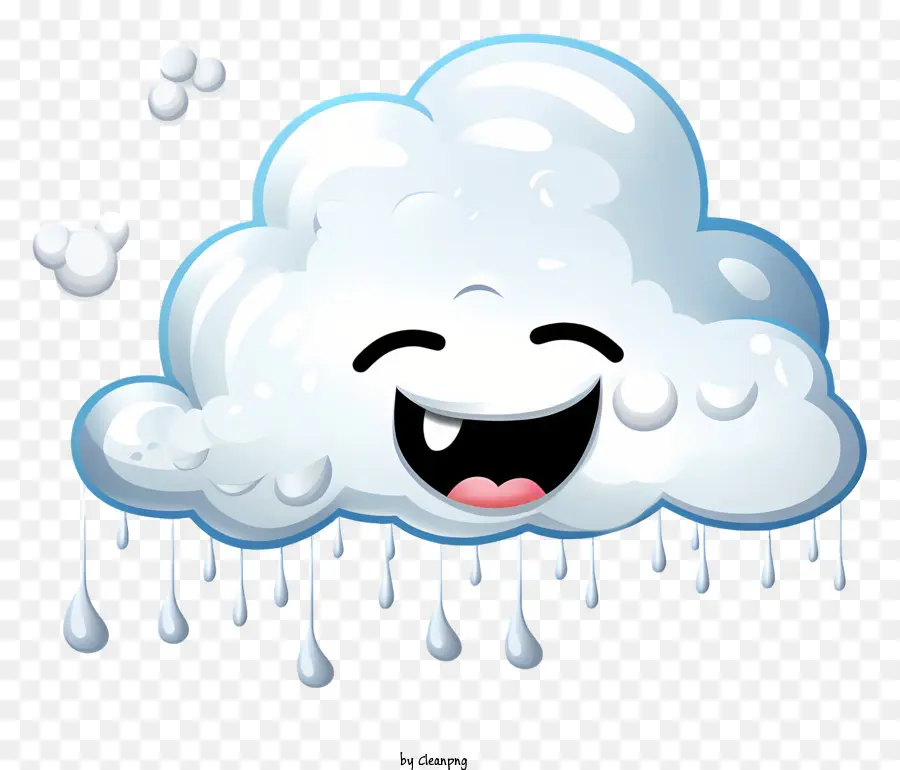 Efecto Butvet，Nube Sonriente PNG