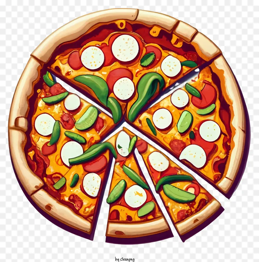 La Historieta，Pizza PNG