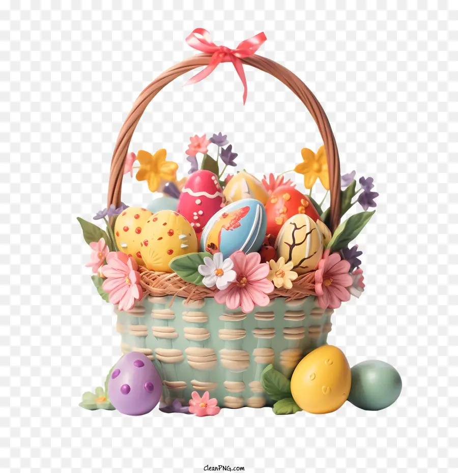 Canasta De Pascua，Cesta De Pascua PNG