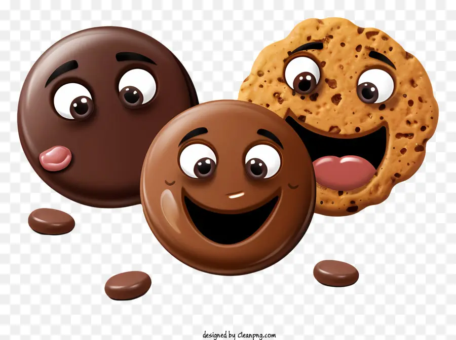 Cubiertas De Chocolate De Cualquier Día，Galletas Con Chispas De Chocolate PNG