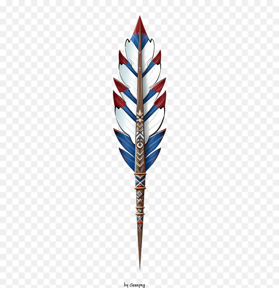 Indio De Flecha，Pluma PNG