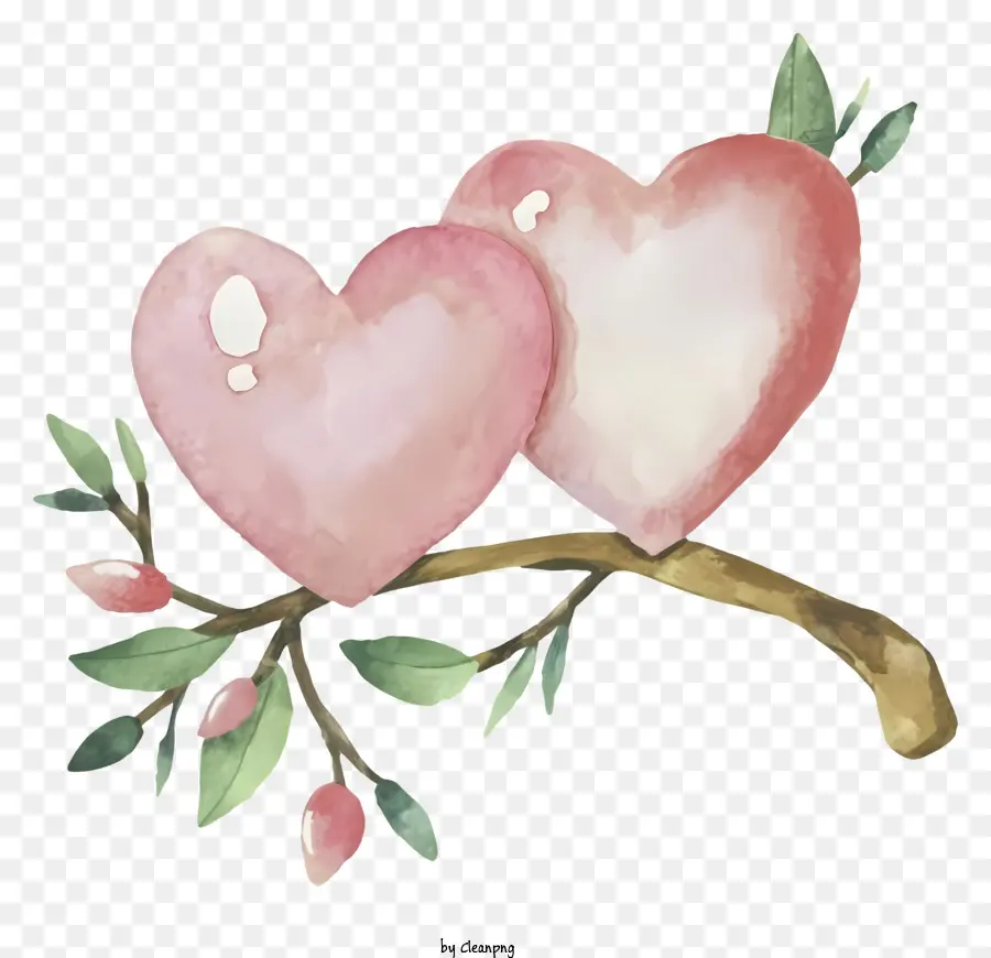 La Historieta，Corazones Pink PNG