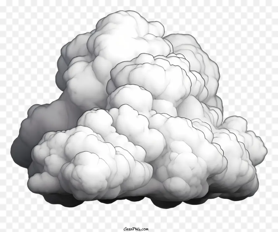 Nube Dibujada A Mano，La Formación De Las Nubes PNG