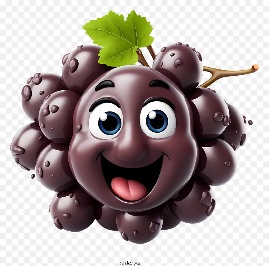 Cubierto De Chocolate Cualquier Día，Uvas PNG