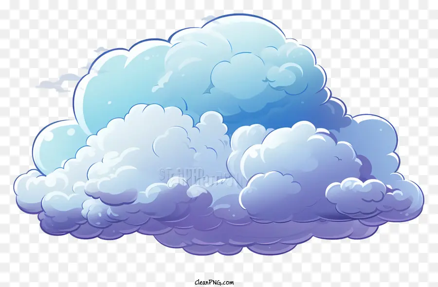 De Dibujos Animados En La Nube，Nubes Blancas Esponjosas PNG