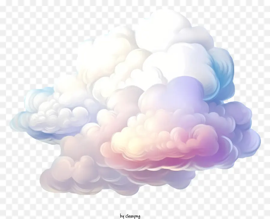 Nube Pastel，Cielo Nublado PNG