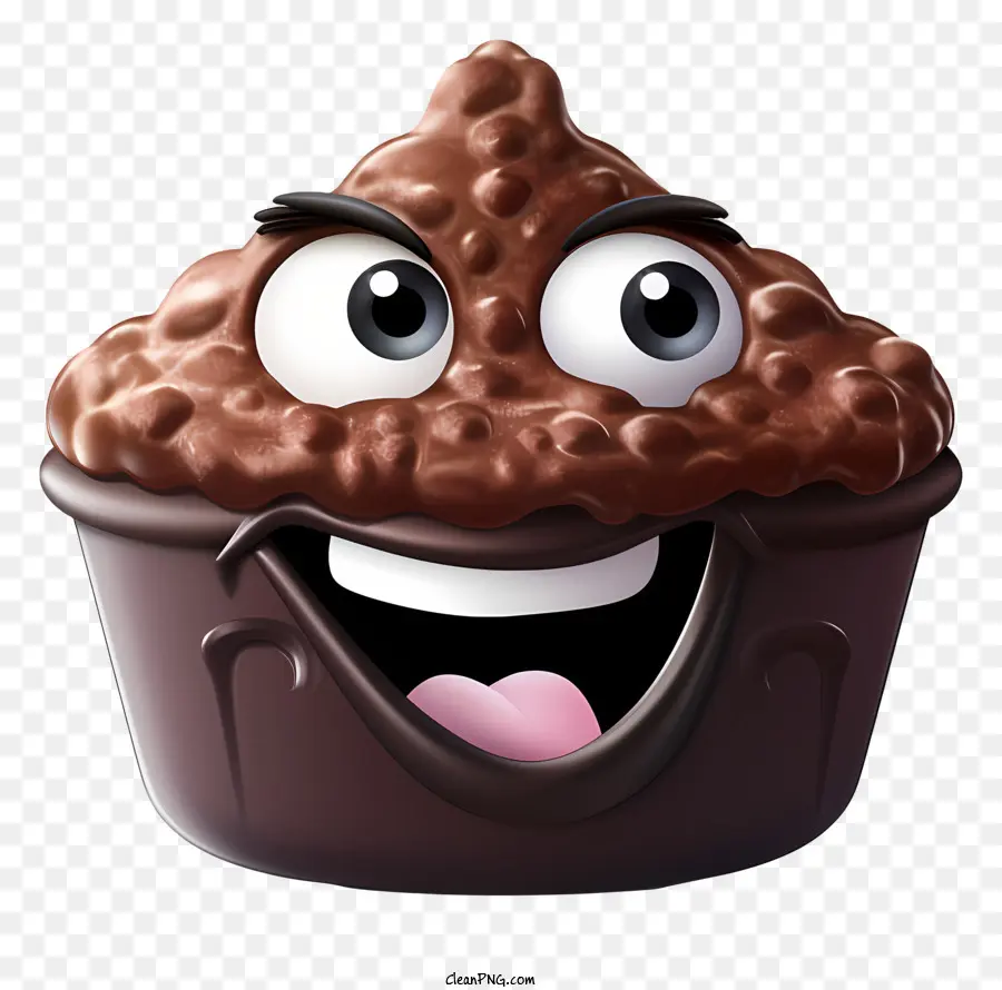 Cubierto De Chocolate Cualquier Día，Muffin De Chocolate PNG