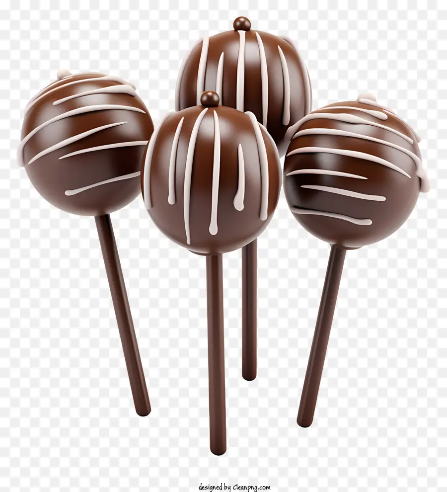 Cubiertas De Chocolate De Cualquier Día，Piruletas Cubiertas De Chocolate PNG