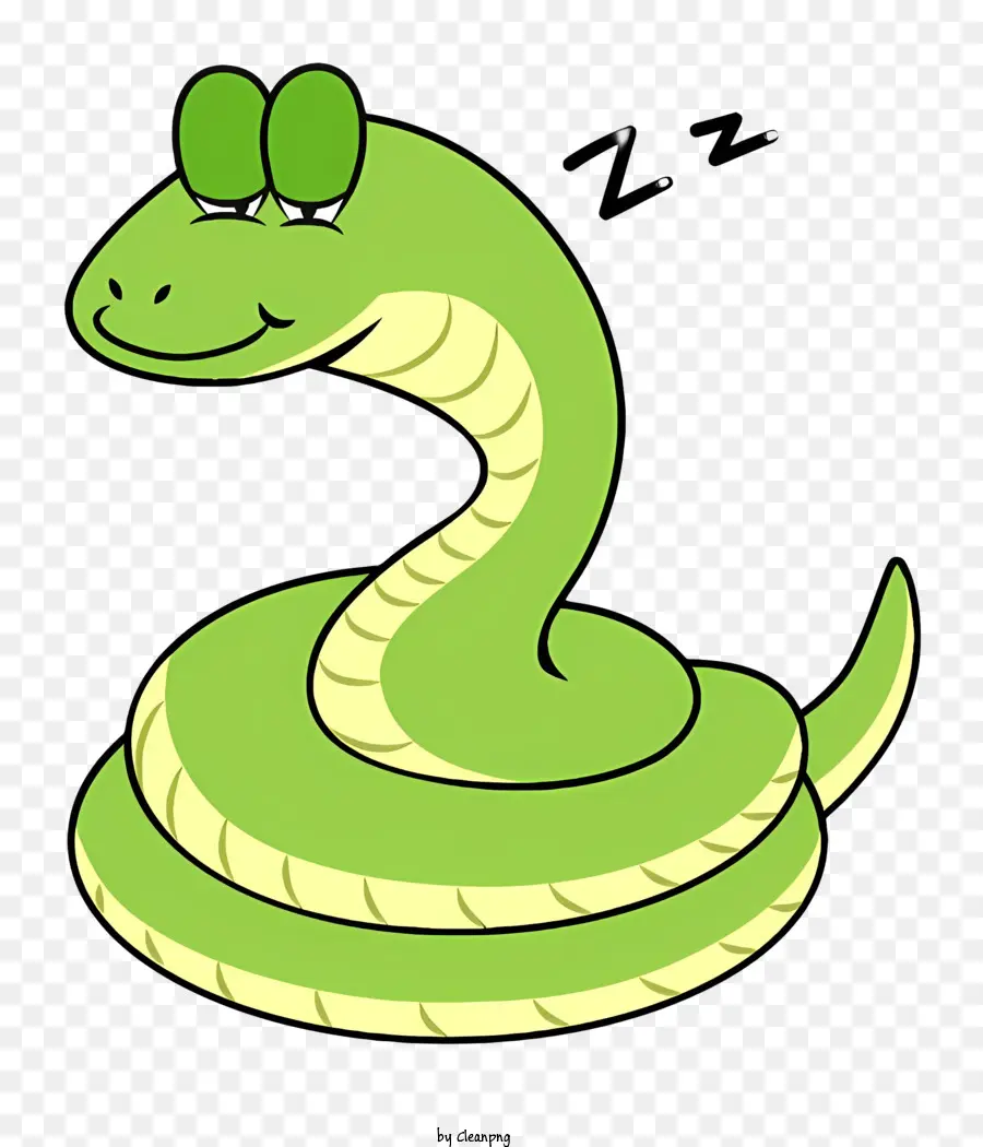 Dibujos Animados，Serpiente Durmiente PNG