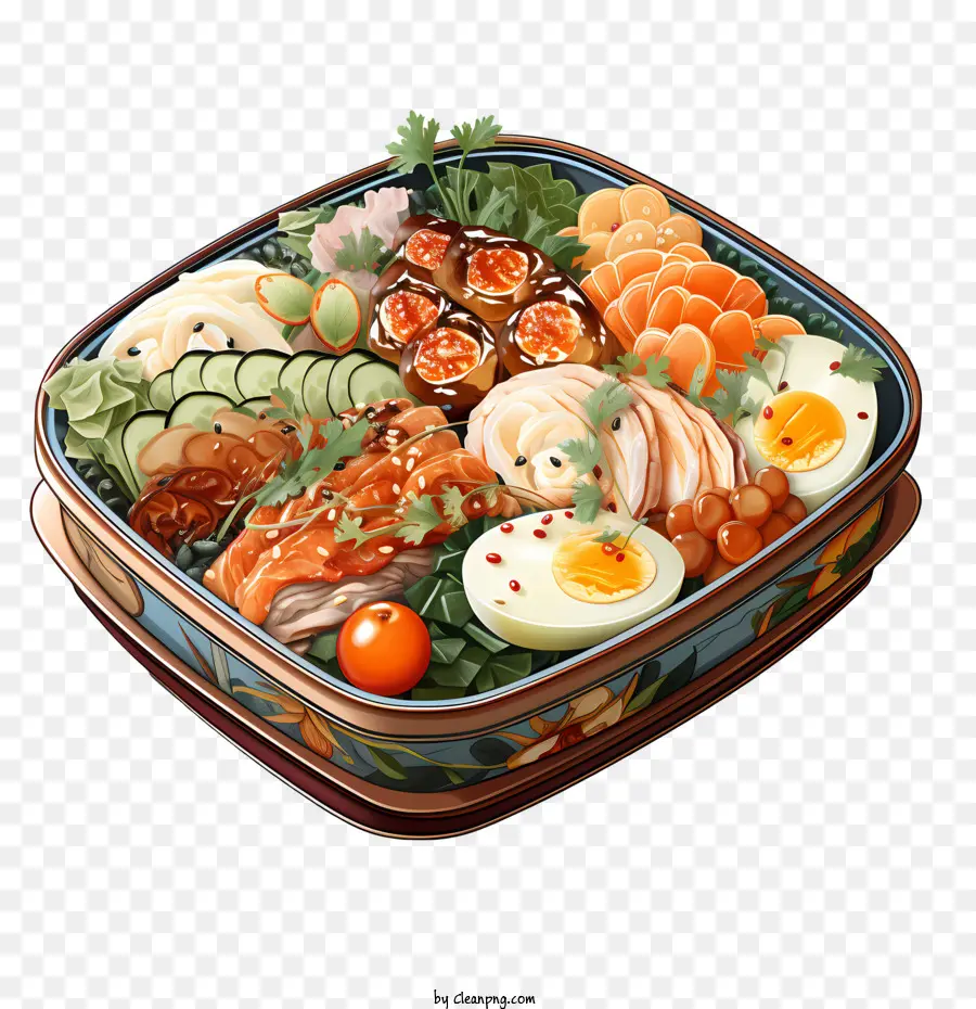 Caja Bento，Almuerzo PNG