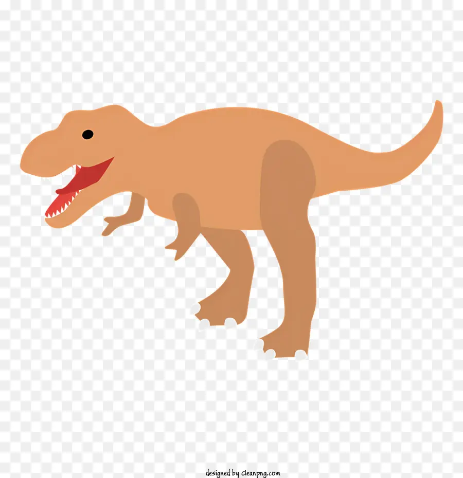 La Historieta，Dinosaurio Marrón PNG