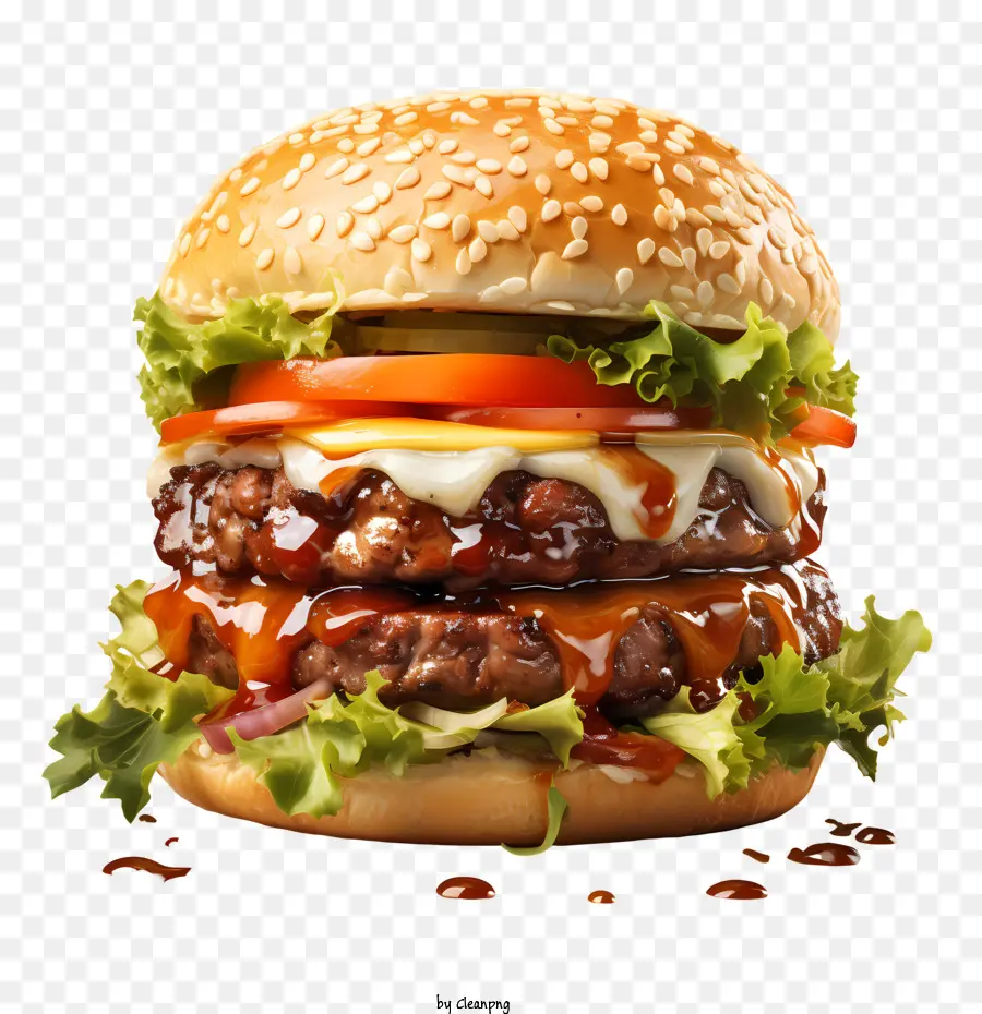 American Burger，Hamburgo PNG