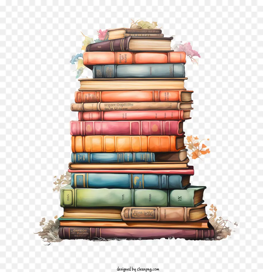 Libros，Pila De Libros PNG