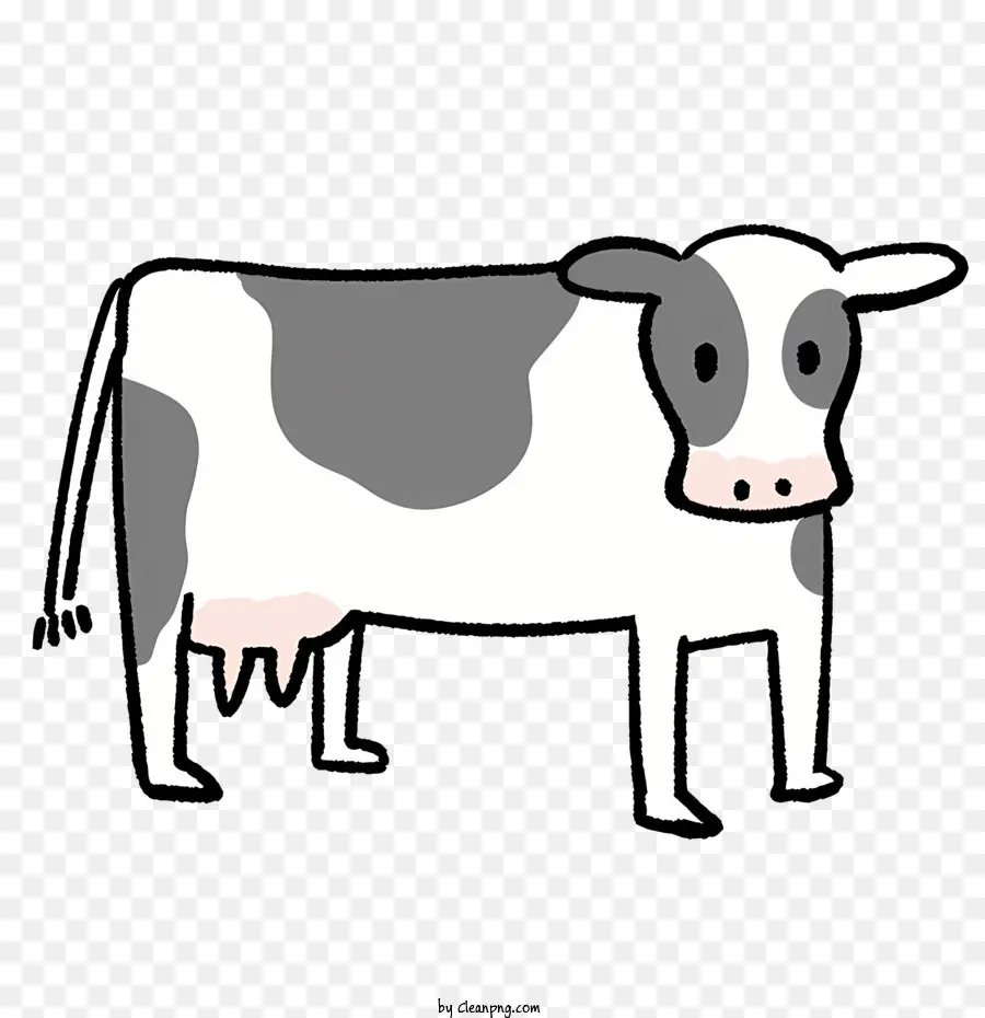 La Historieta，De Dibujos Animados De La Vaca PNG