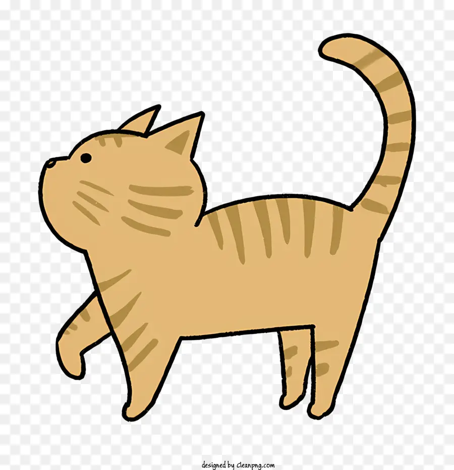 Dibujos Animados，Lindo Gato PNG