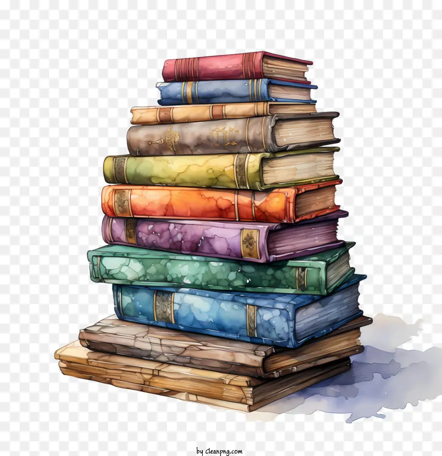 Libros，Vintage Books PNG