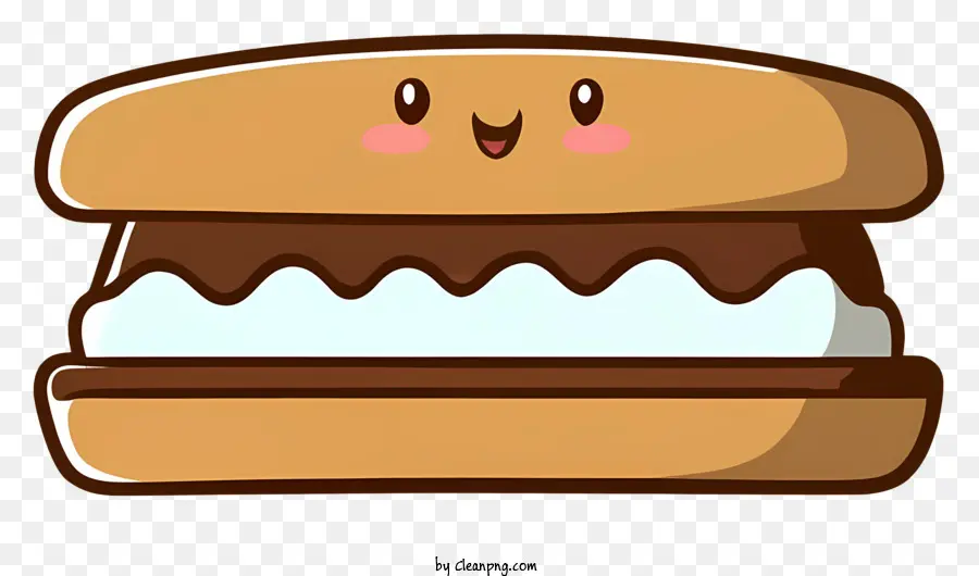 La Historieta，Sandwich De Helado PNG