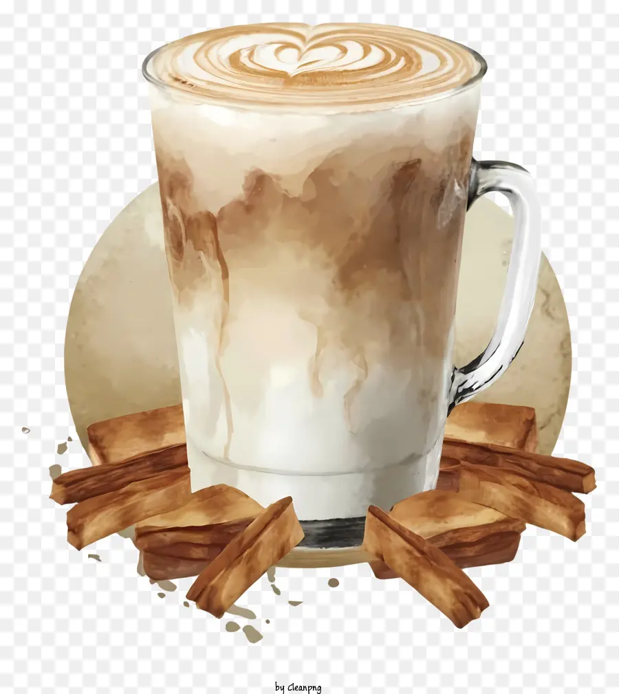 Dibujos Animados，Café Con Leche PNG