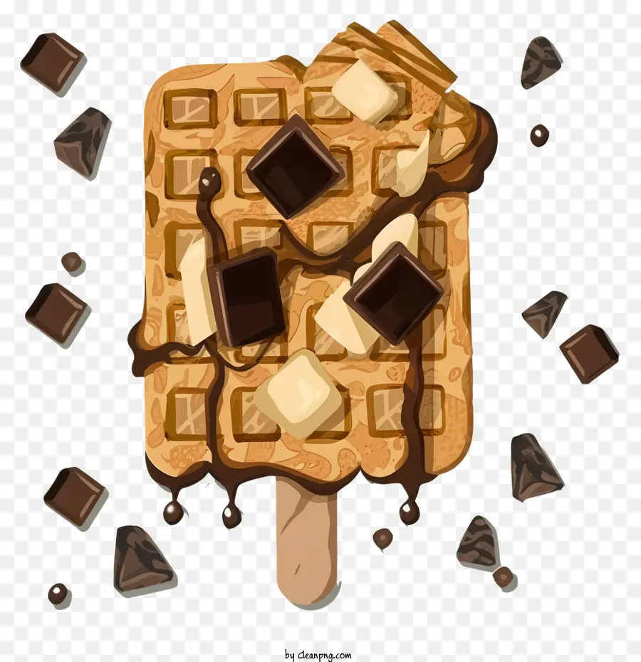 La Historieta，Waffle PNG