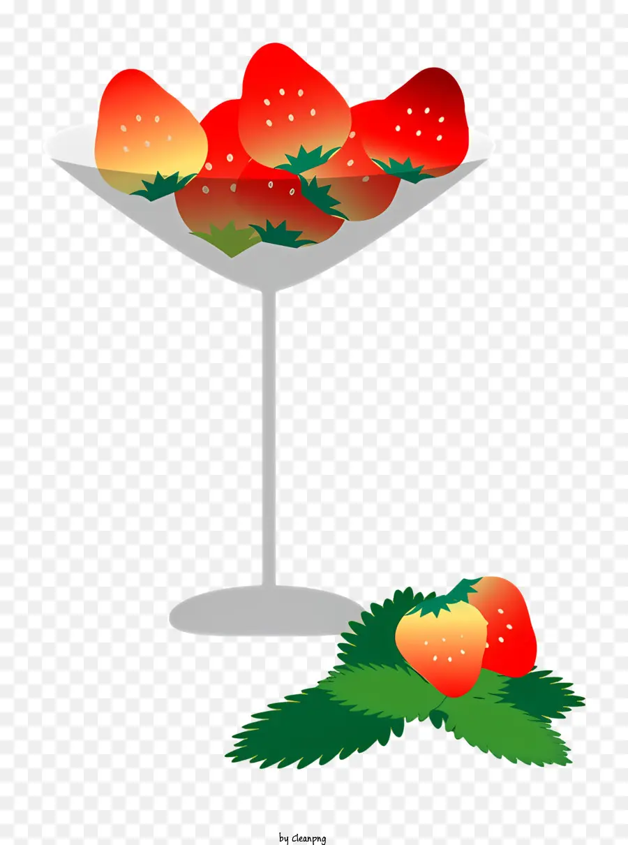 Dibujos Animados，Fresas PNG