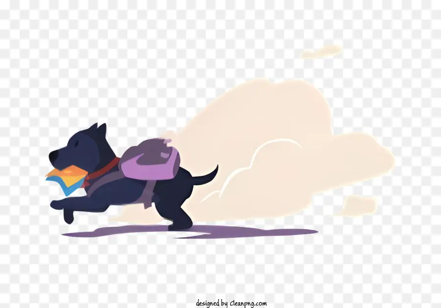 Dibujos Animados，Perro Corriendo PNG