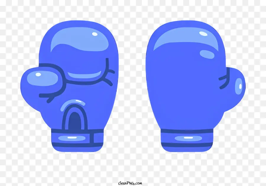 Guantes De Boxeo，Guantes De Boxeo Azul PNG