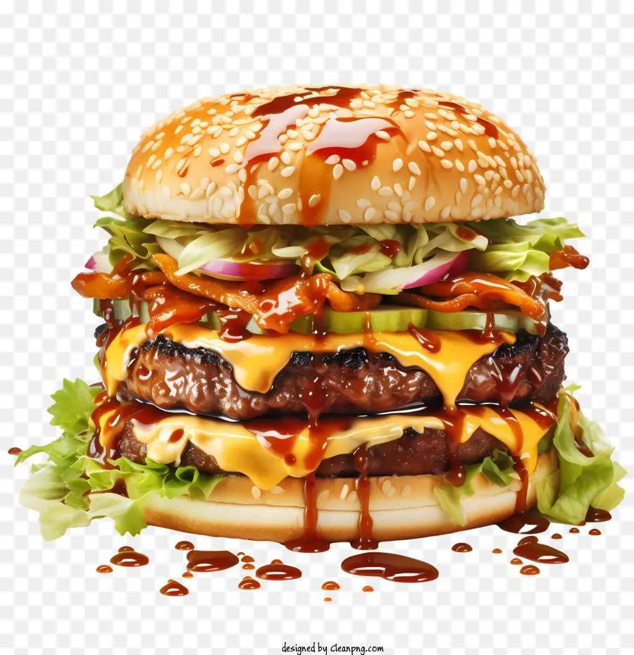 American Burger，Hamburgo PNG