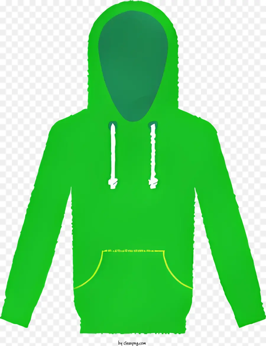 La Historieta，Sudadera Con Capucha Verde PNG