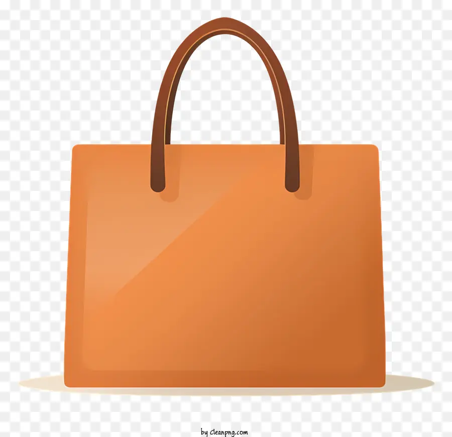 La Bolsa De Asas，Naranja De La Bolsa De Compras PNG